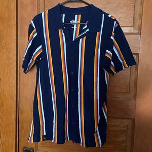 Rainbow Button Up Shirt